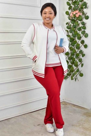 217529 TOPTAN KIRMIZI EŞOFMAN TAKIM