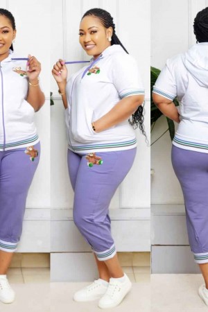 217534 TOPTAN LİLA EŞOFMAN TAKIM