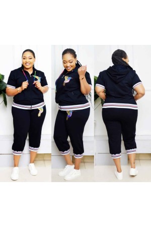 217537 TOPTAN SİYAH EŞOFMAN TAKIM