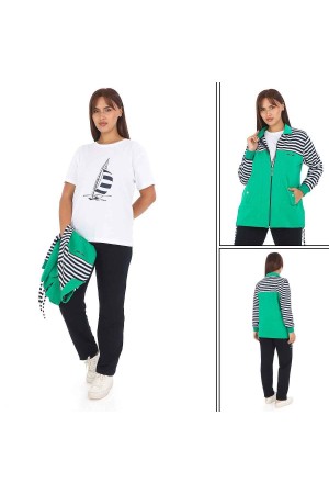 217540 TOPTAN YEŞİL EŞOFMAN TAKIM