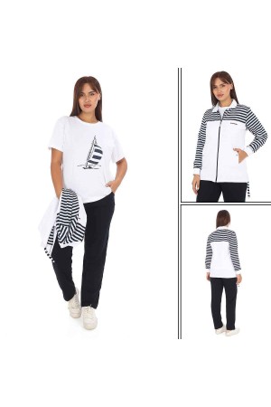 217541 TOPTAN SİYAH EŞOFMAN TAKIM