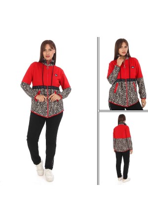 217543 TOPTAN KIRMIZI EŞOFMAN TAKIM