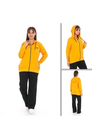 217544 TOPTAN SARI EŞOFMAN TAKIM