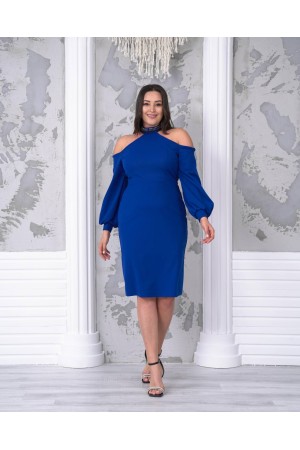 217781 TOPTAN SAKS ELBİSE