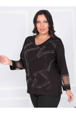 217799 TOPTAN SİYAH BLUZ