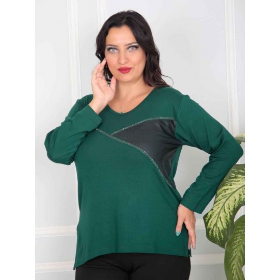 217803 Emerald Green BLOUSE