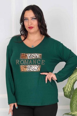 217811 Emerald Green BLOUSE