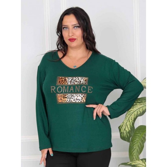 217811 Emerald Green BLOUSE