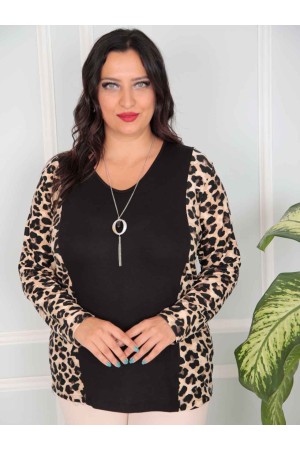 217823 TOPTAN SİYAH BLUZ