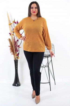 217841 TOPTAN HARDAL BLUZ