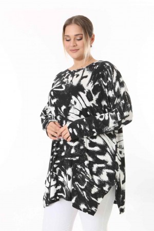 217919 TOPTAN DESENLİ BLUZ