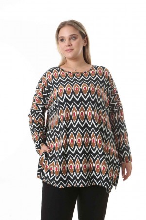 217927 patterned BLOUSE