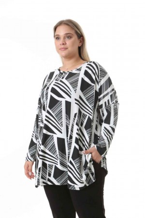 217928 patterned BLOUSE