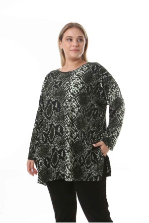 217933 TOPTAN DESENLİ BLUZ