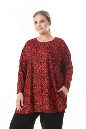 217934 TOPTAN DESENLİ BLUZ