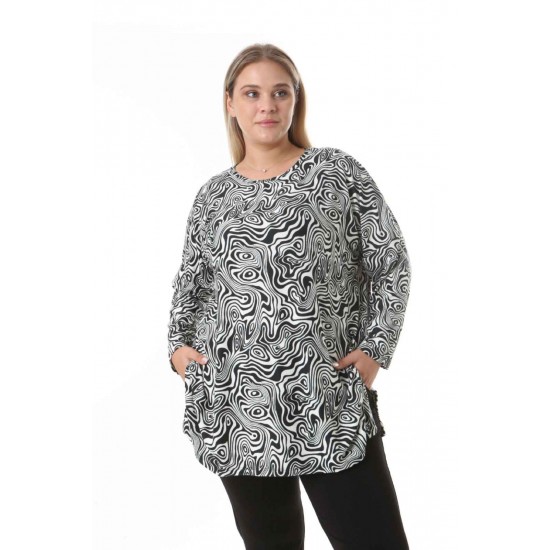 217937 patterned BLOUSE