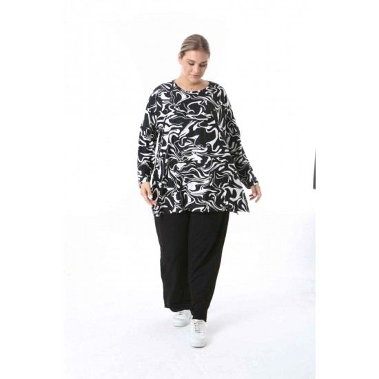 217939 patterned BLOUSE