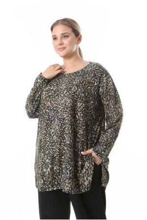 217940 TOPTAN DESENLİ BLUZ