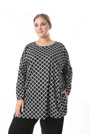 217941 patterned BLOUSE
