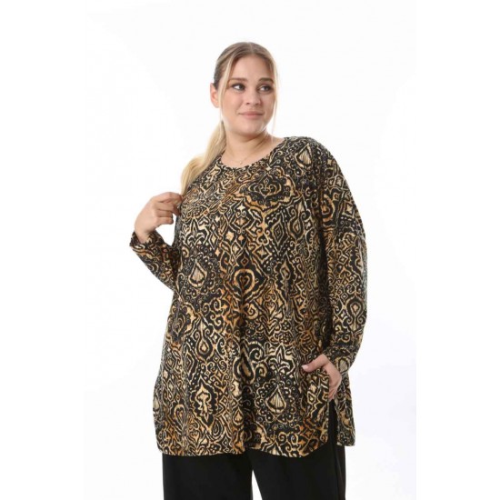 217946 patterned BLOUSE