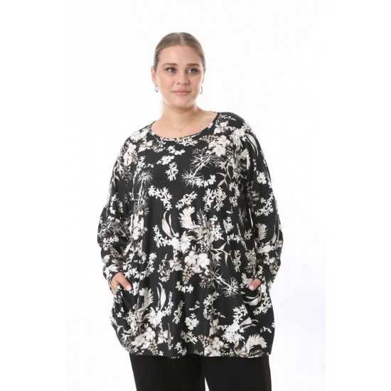 217947 patterned BLOUSE