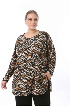 217949 TOPTAN DESENLİ BLUZ