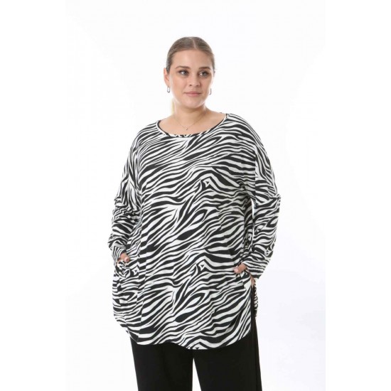 217950 patterned BLOUSE