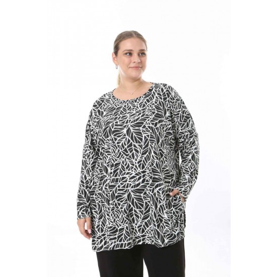 217955 patterned BLOUSE