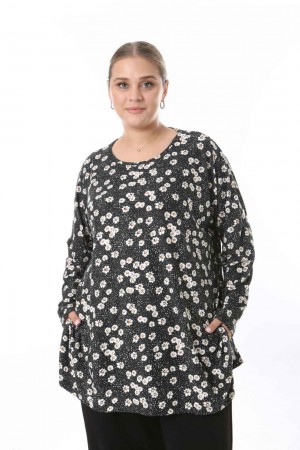 217957 patterned BLOUSE