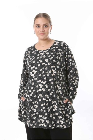 217957 TOPTAN DESENLİ BLUZ