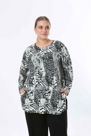 217963 patterned BLOUSE