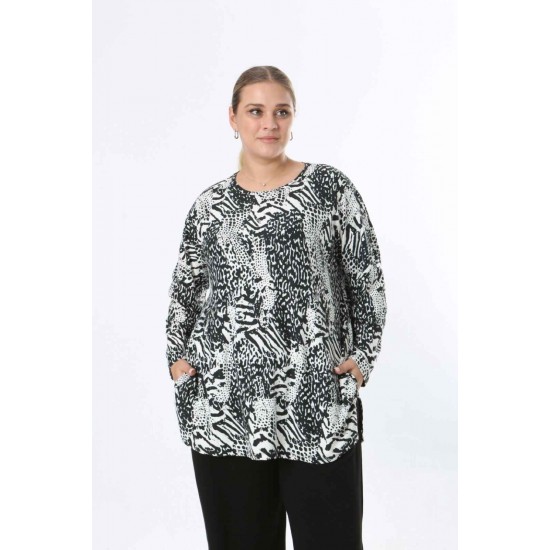 217963 patterned BLOUSE