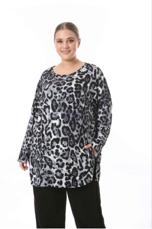 217966 TOPTAN DESENLİ BLUZ