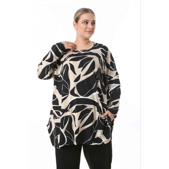 217967 patterned BLOUSE