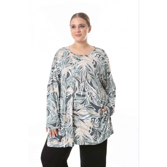 217968 patterned BLOUSE