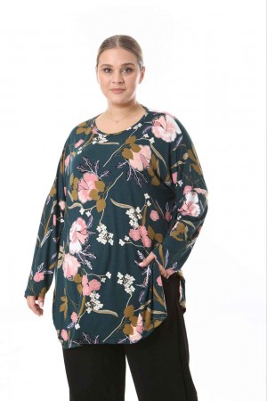 217974 TOPTAN DESENLİ BLUZ