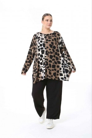 217975 TOPTAN DESENLİ BLUZ