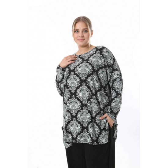 217981 patterned BLOUSE