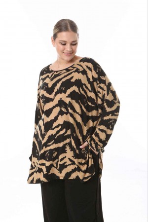 217983 patterned BLOUSE