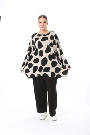 217985 TOPTAN DESENLİ BLUZ