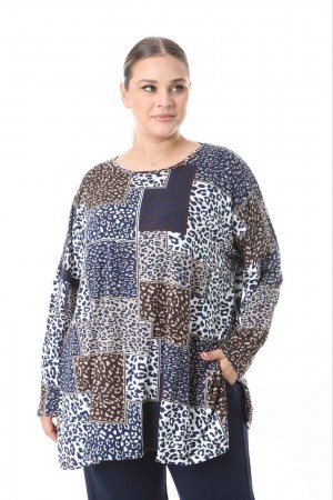 217986 patterned BLOUSE