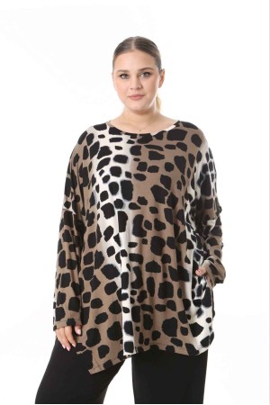 217988 TOPTAN DESENLİ BLUZ