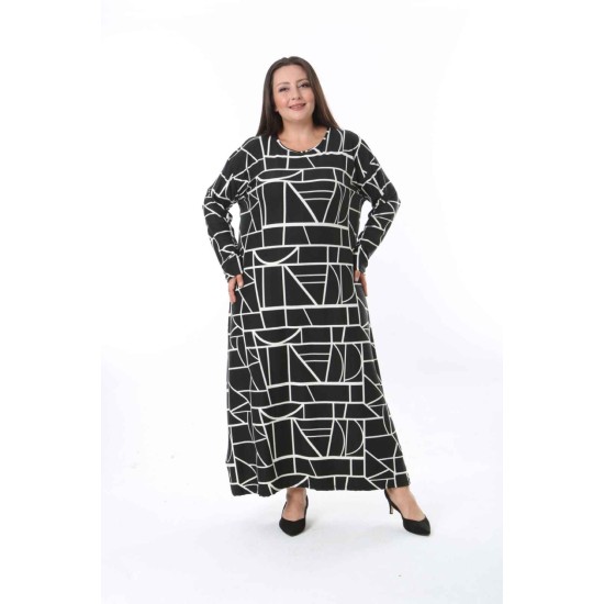 217992 patterned DRESS