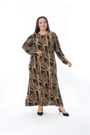 217995 TOPTAN DESENLİ ELBİSE
