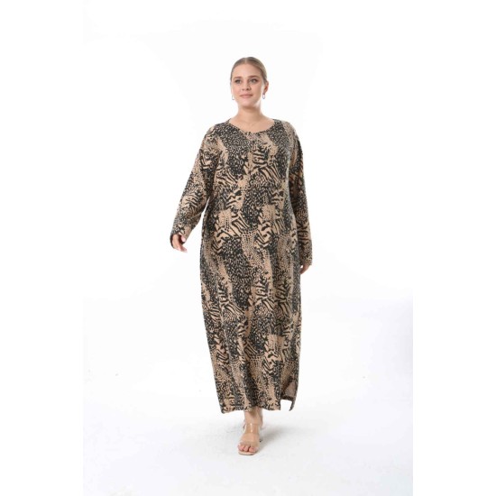 218006 patterned DRESS