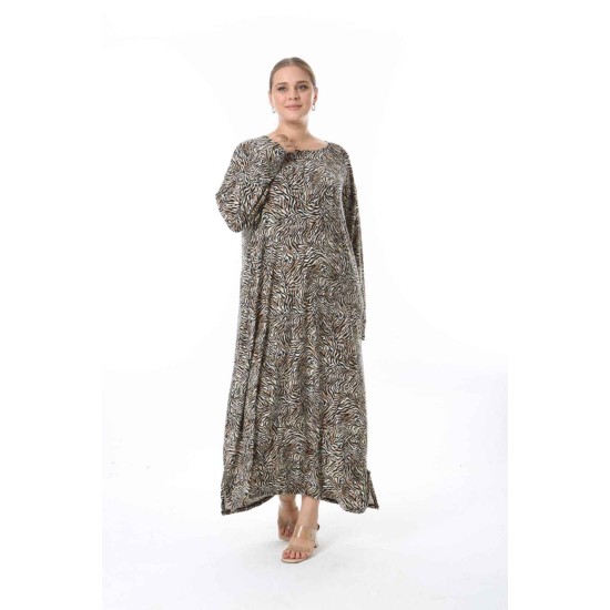 218008 patterned DRESS