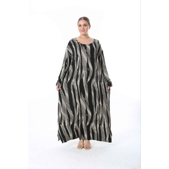 218013 patterned DRESS