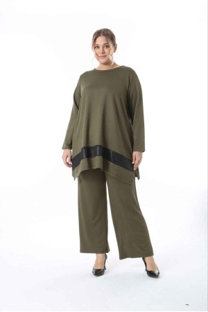 218039 TOPTAN HAKİ PANTOLON TAKIM