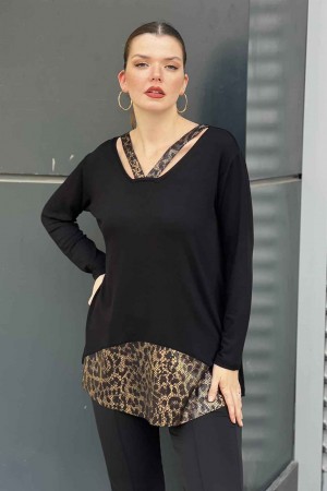 218044 black BLOUSE