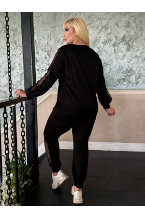 218081 TOPTAN SİYAH EŞOFMAN TAKIM